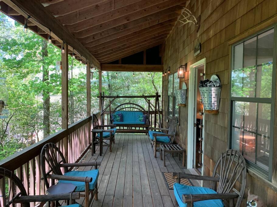 Cabin Fever On Cartecay River Ellijay Exterior foto