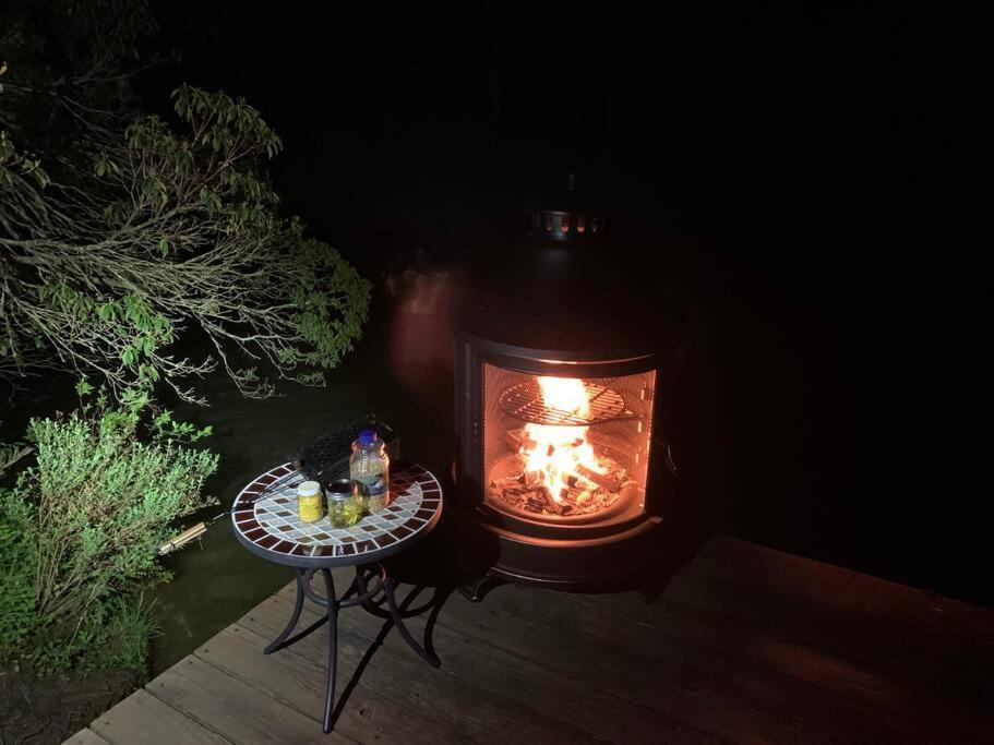 Cabin Fever On Cartecay River Ellijay Exterior foto